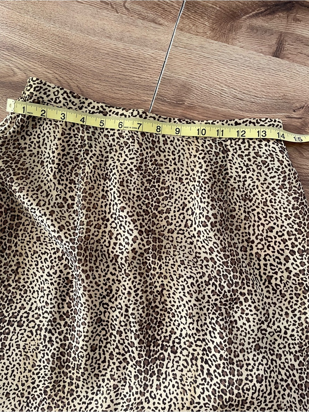 Emma James Leopard Midi Skirt in Tan and Black - Picture 4 of 6